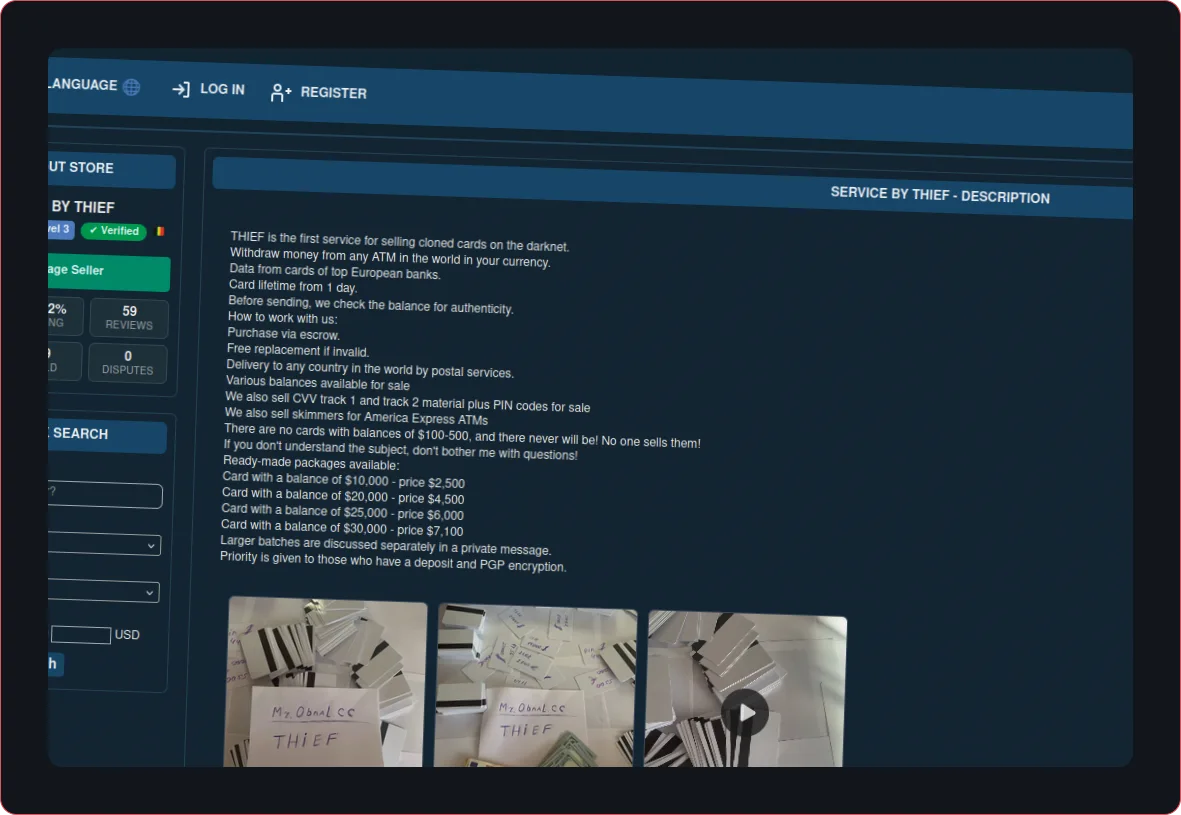 Investigation timeline.